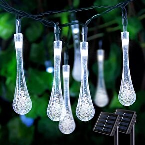 Lumenn 5m Solar Damla Led Işık- Beyaz