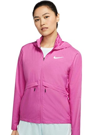 Sportwear Essential Packable Running Rain Kapüşonlu Kadın Ceket