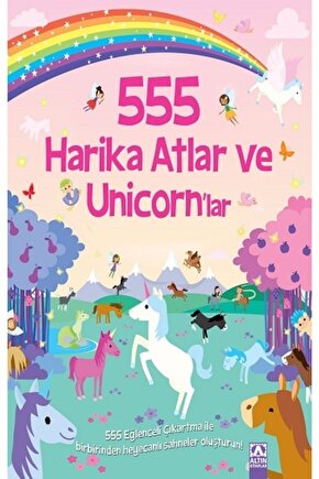 555 Eğlenceli Çıkartma - Harika Atlar Ve Unicornlar