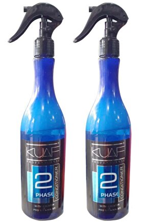 Conditioner Çift Fazlı Fön Suyu 400 Ml. 2li-keratin Ve Pro Vitamin B5-mavi
