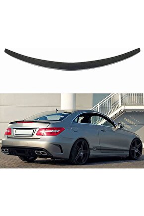 Mercedes W207 Bagaj Üstü Spoiler Siyah Boyalı Plastik 2009  2016