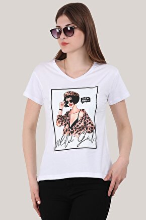 Kadın Baskılı T-shirt