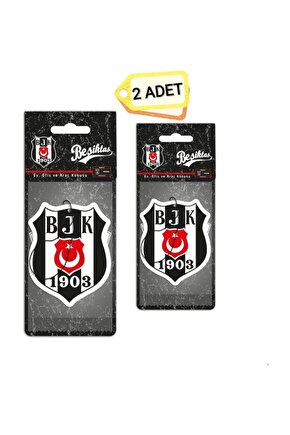 Lisanslı Beşiktaş Taraftar Asma Koku 2 Adet