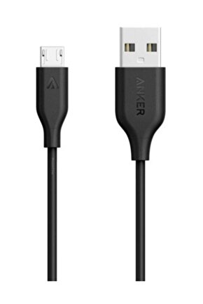 Powerline Micro Usb Şarj Data Kablosu 0.9 Metre - Siyah