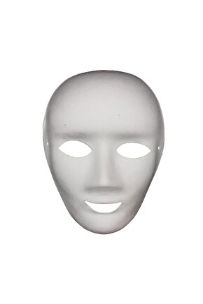 Msk05 Boyanabilir Karton Maske Yüz