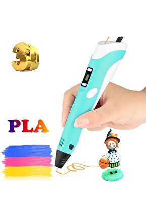 3d Pen 3 Boyutlu Yazıcı Kalem 3 Renk X 3 Metre Filament 3d Printing Pen