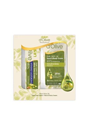 Olive Set Intensive Yoğun Bakım Kremi 20 ml  & El ve Vücut Kremi 75ml