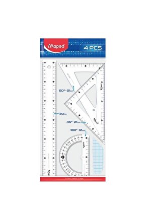 242830 Start Maxı 30 Cm Cetvel Seti 4lü