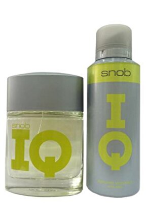 IQ Edt 100 ml + 150 ml Deodorant Erkek Parfüm Seti 8690644012235