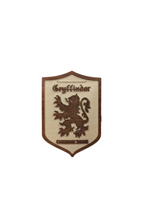 Wizarding World Harry Potter 3d Wall Sign Gryffindor