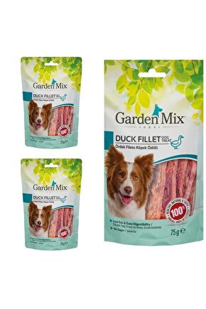 Neo Pet Market Garden Mix Ördekli Fileto Köpek Ödülü 75 Gr X 3 Adet