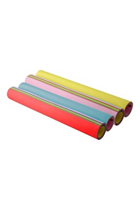 Karışık Renkli Fon Kartonu -10 Renk 10 Adet- 48x68 Cm, 100 Gr.
