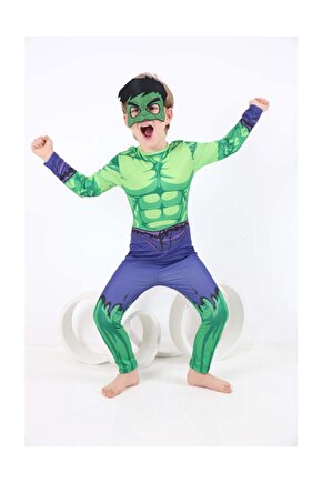 Hulk Çocuk Kostümü