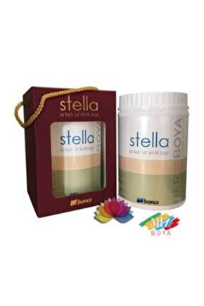 Stella Beyaz Su Bazlı Saf Akrilik Boya 1lt