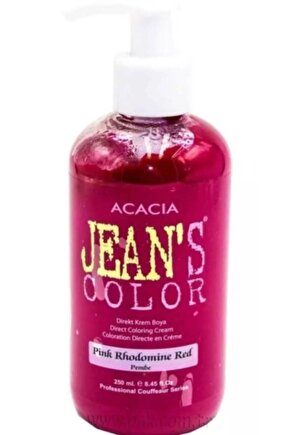 Jeans Color Saç Boyası Pink Rhodomine Red