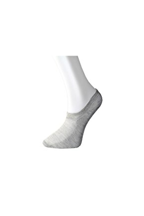 Kadın Gri Görünmez 6 Çift Çorap