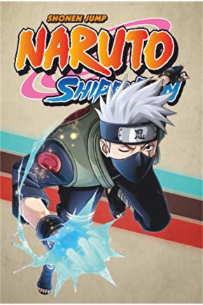 Naruto Shippuuden Anime Manga Retro Ahşap Poster
