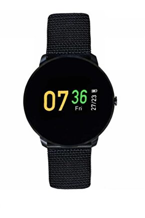 Siyah Smart Watch Akıllı Saat Sn52
