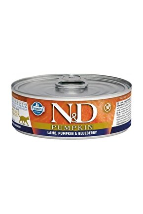 Neo Pet Market Nd Balkabaklı Kuzu Etli Kedi Konservesi 80 Gr X 3 Adet