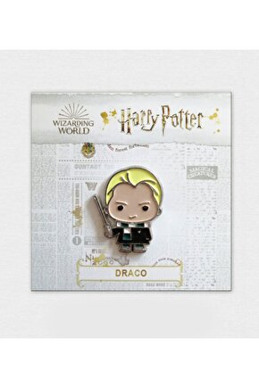 Draco Malfoy Pin 3×4 Cm Lisanslı Metal