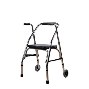 Pulsemed Ky914L-5 Walker Tekerlekli Oturma Aparatlı Yürüteç