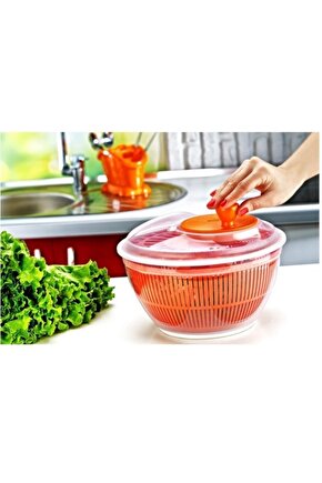 Salata Kurutucu Süzgeçli Salata Kurutma Selesi Salad Spinner