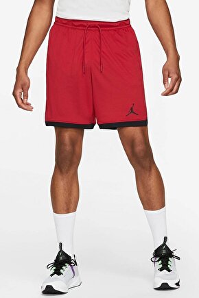 Air Jordan NBA Knit Basketball Shorts Erkek Kırmızı Basketbol Şortu