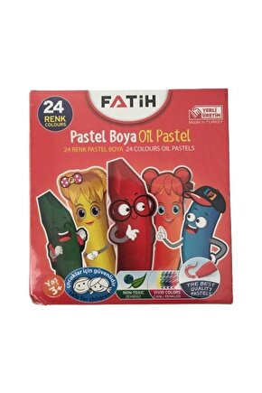 24lü Pastel Boya Karton Kutu  50340f