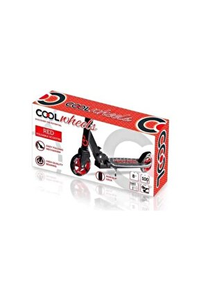 Cool Wheels 8+ Katlanır Scooter (red)