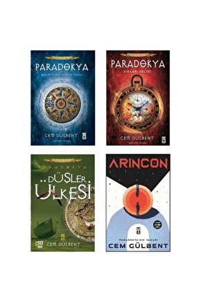 Cem Gülbent 4 Kitap Set - Paradokya 1-2-3 - Arincon