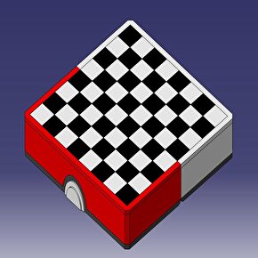 Pokemon Chessboard Plastik Aparat