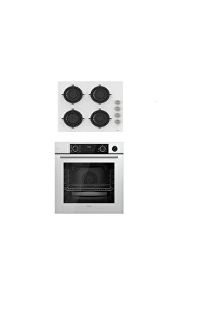 Steamart&fryart Serisi Buharlı Pişirme İkili Beyaz Set (CS206 + XE64CB )