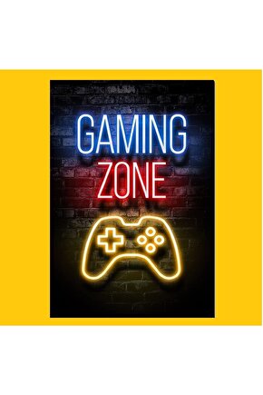Ahsap Poster Gaming Zone
