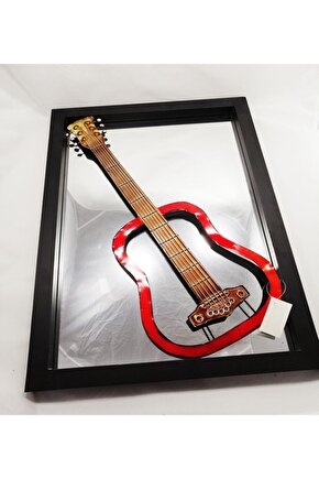 Gitar Kırmızı Ayna