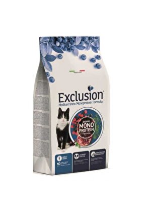 Neo Pet Market Exclusion Monoprotein Düşük Tahıllı Biftek Etli ve Narlı Kısır Kedi Maması 12 kg