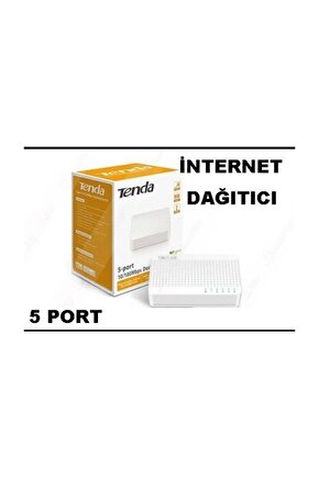5 Port 10  100 Mbit Internet Hub Çoğaltıcı Ethernet Switch