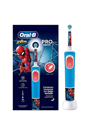 Vitality Pro Spiderman Özel Seri Çocuklar İçin Şarj Edilebilir Diş Fırçası