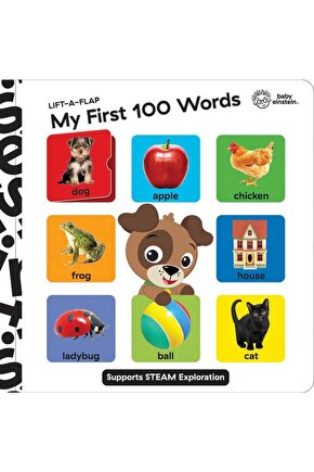 Baby Einstein: Lift A Flap My First 100 Words | İngilizce Çocuk Eğitimi Kitabı