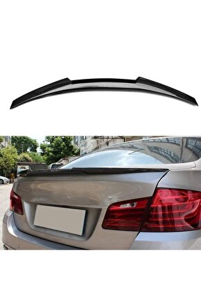 Bmw F10 Bagaj Üstü Spoiler Siyah Boyalı Yarasa Model 2009  2016