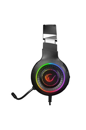 Rm-k56 Specter Siyah Usb 7.1 Rainbow Ledli Gaming Mikrofonlu Oyuncu Kulaklığı