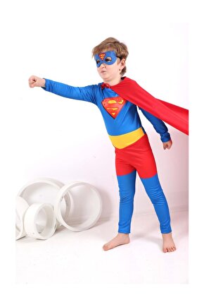 Süperman Kostüm- Süpermen Çocuk Kostüm