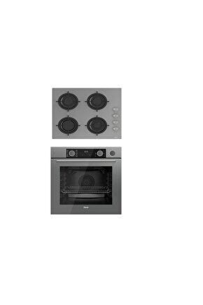Steamart&fryart Serisi Buharlı Pişirme ikili Gri Set ( XE64CPR +CS208)