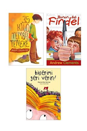 Sticker Hediyeli 35 Kilo Tembel Teneke - Bunun Adı Findel - Bitlerimi Geri Verin - Andrew Clements