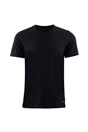 Erkek Siyah Tender Cotton T-shirt 9235