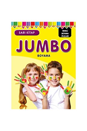 Jumbo Boyama - Sarı Kitap kitabı - Parıltı Yayınları