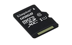 Kingston Canvas Select 128GB Micro SD Hafıza Kartı C10 80MBs SDCS2