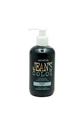 Jeans Color Saç Boyası Yeşil 250ml Yeşil
