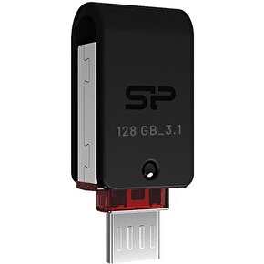 Silicon Power 128GB Dual Drive Otg USB 3.0 Micro-USB Bellek X31