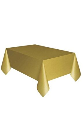 Gold Renk Kullan At Plastik Masa Örtüsü 120x180