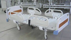 2 Motorlu Hasta Karyolası yatağı yatak dahil Hastane Tipi Plastik Abs